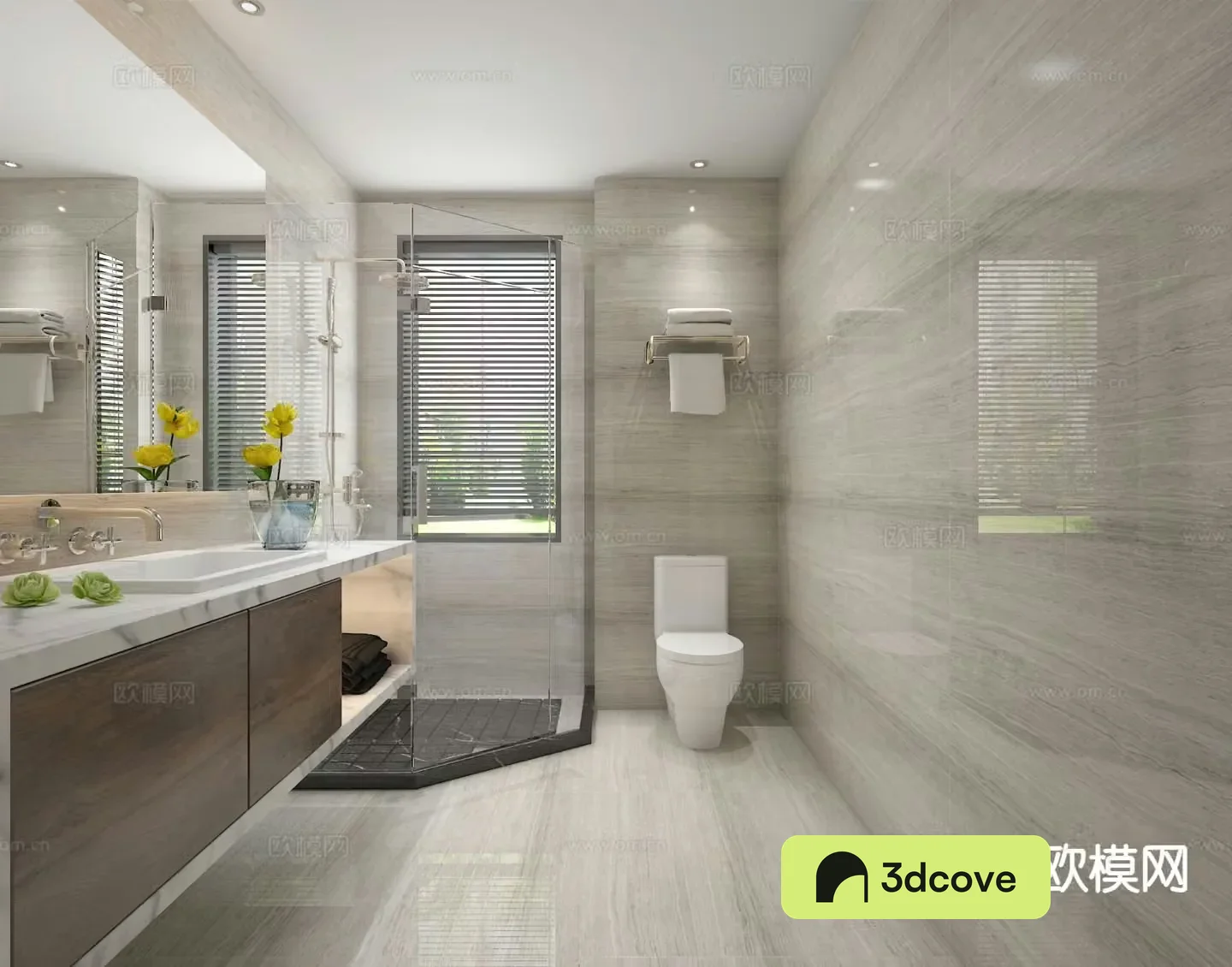 Modern bathroom