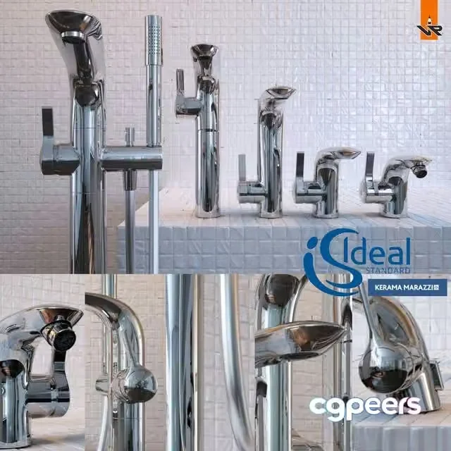 3ds Max Free – Mixers Ideal Standard Melange