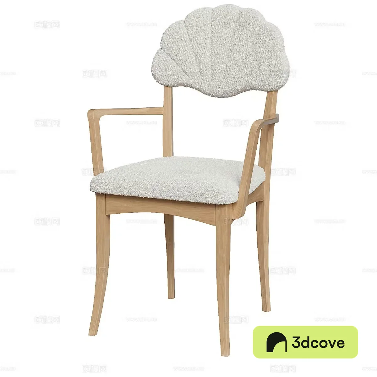 Modern single chair dining chair