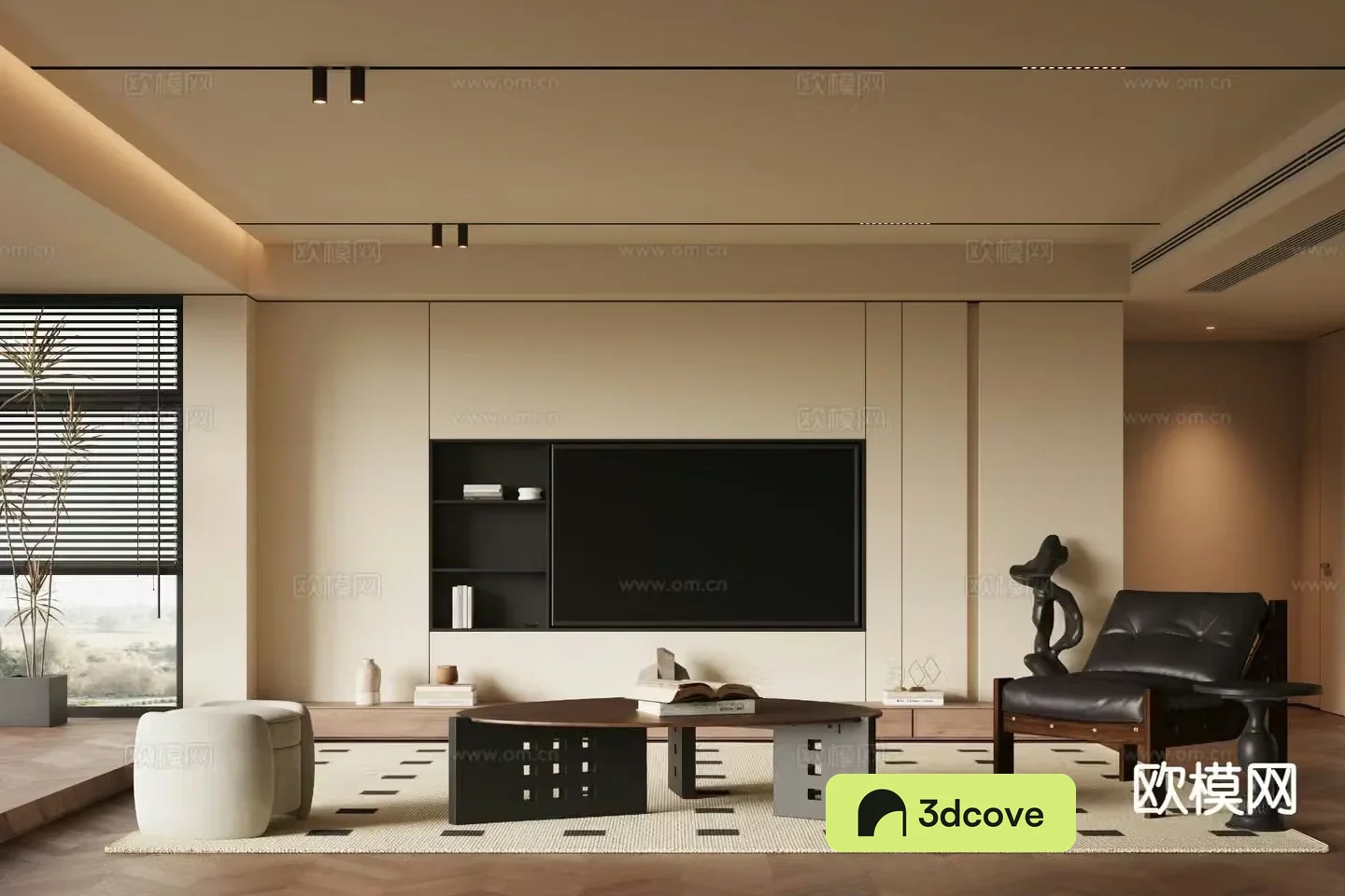 Medieval style living room