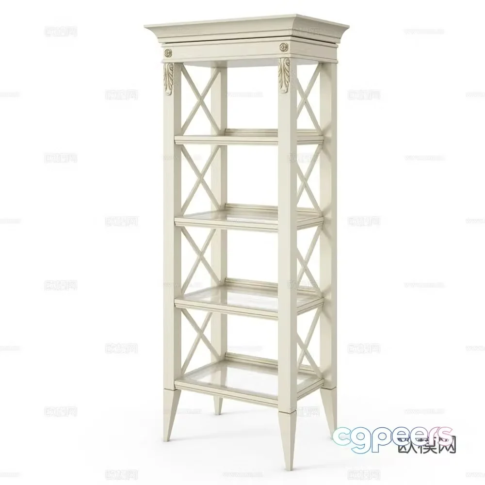 3D model of shelf