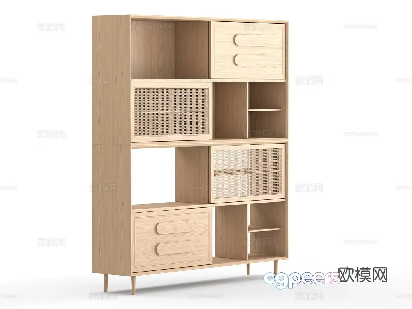 Bookcase 3d model