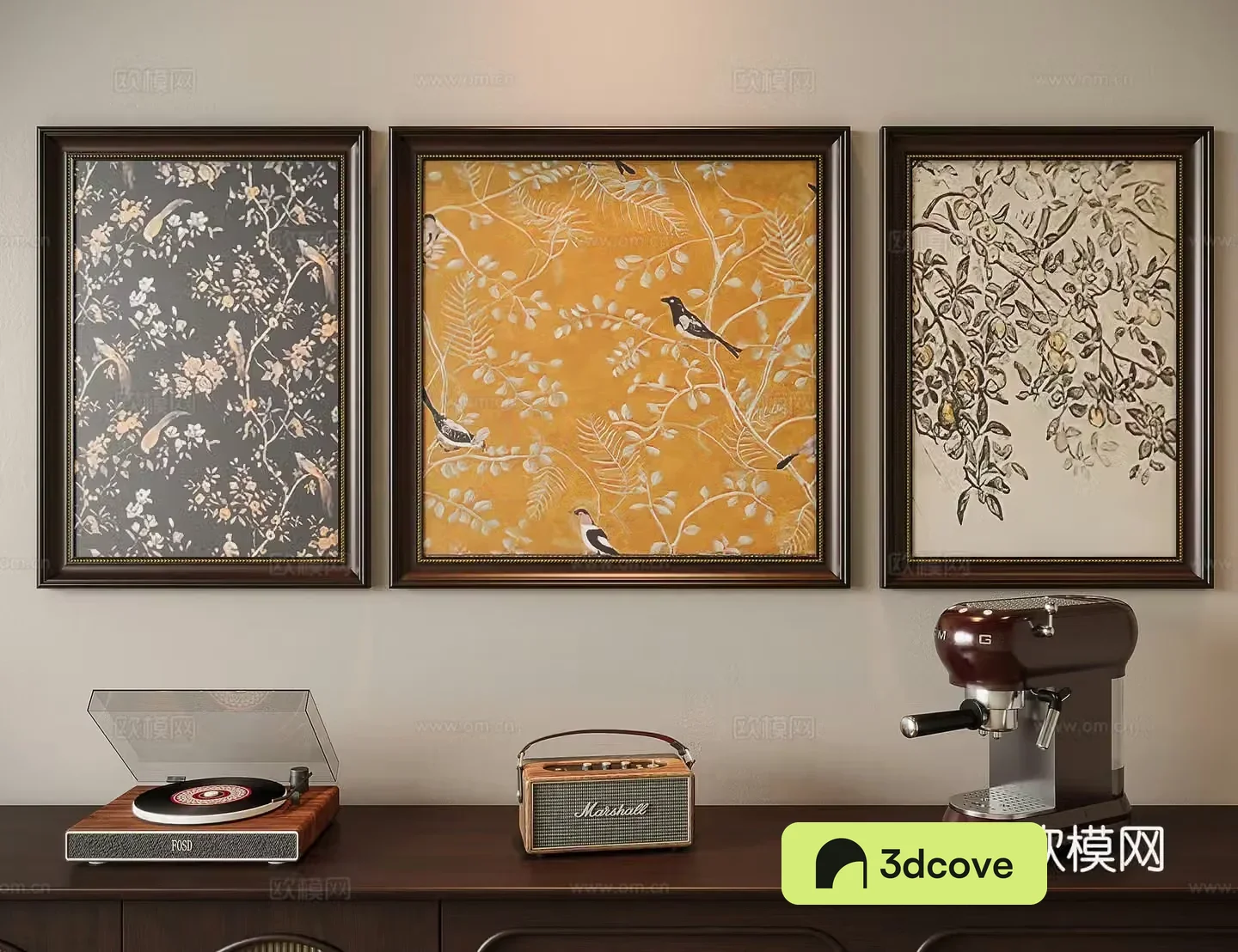 American Combination Painting Decorative Painting