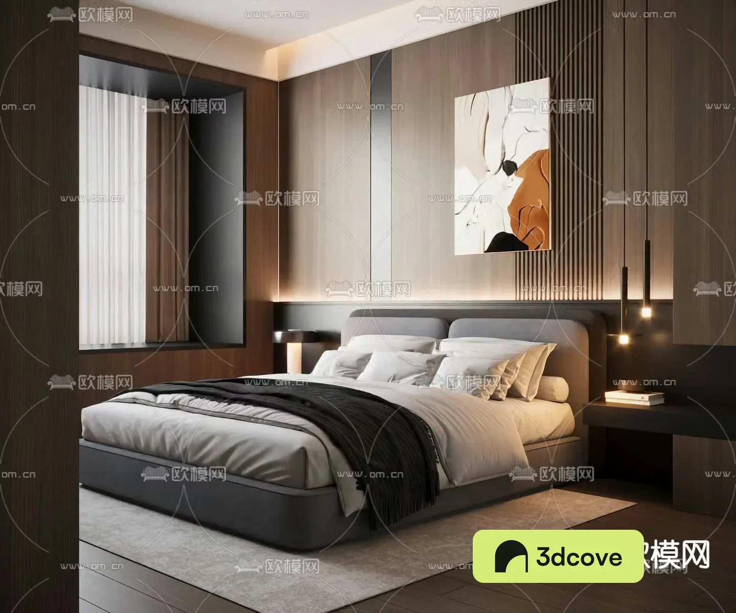 Italian double bed