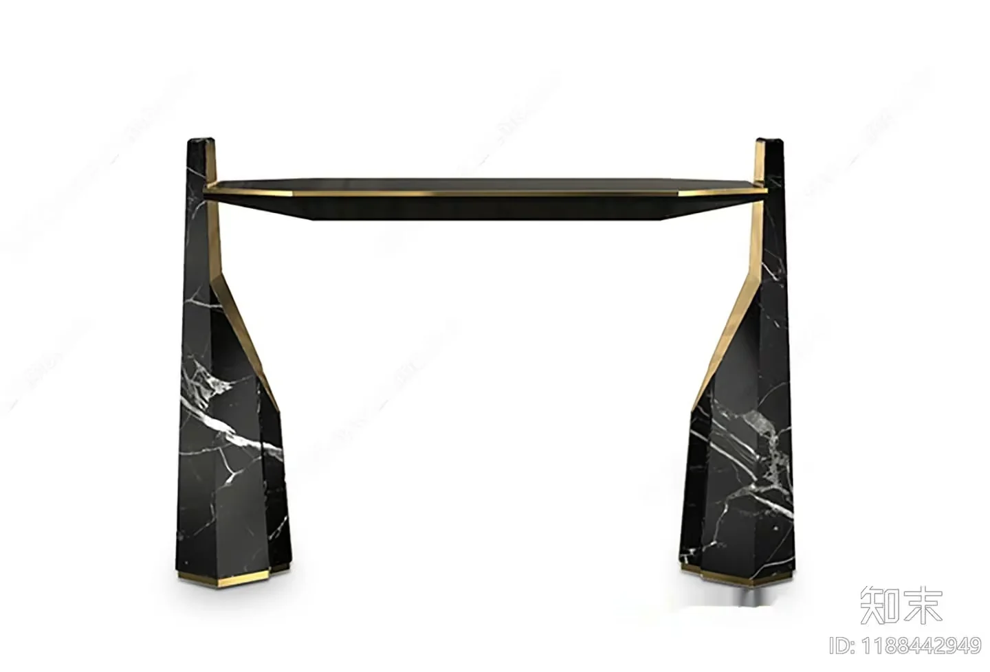 Modern Marble Table 3D Model – 20622 – CORONA Render
