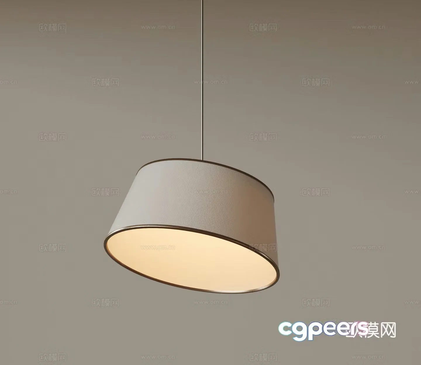 Medieval style chandelier bedside chandelier 3d model
