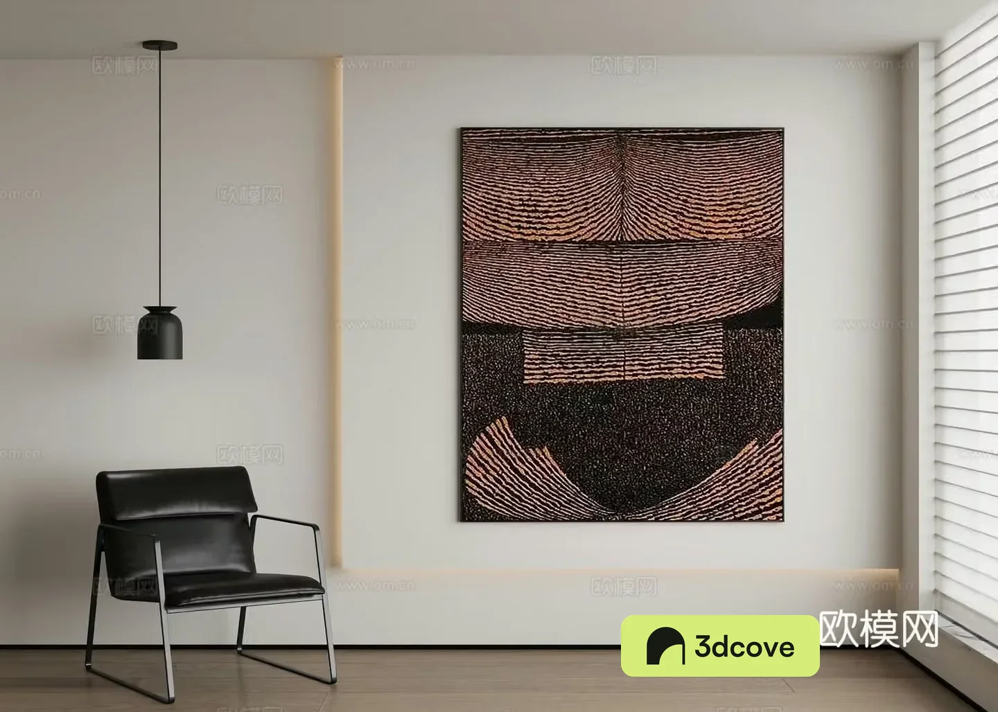 Modern abstract painting decorative painting