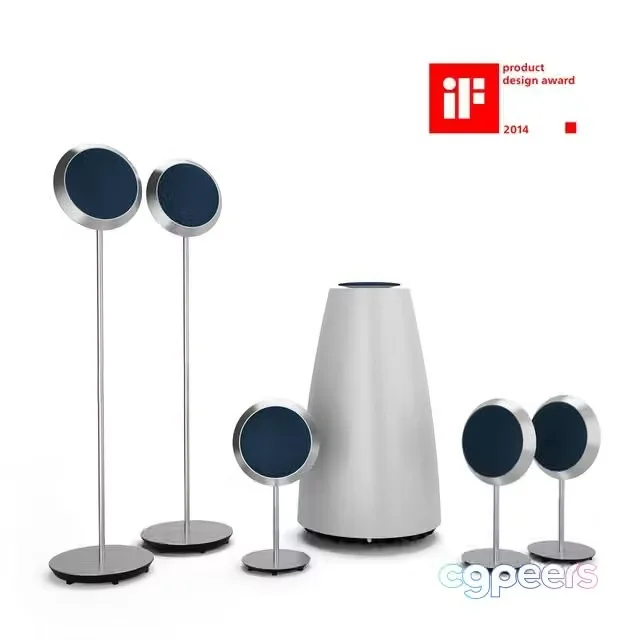 3ds Max Free – BeoLab 14 by Bang & Olufsen