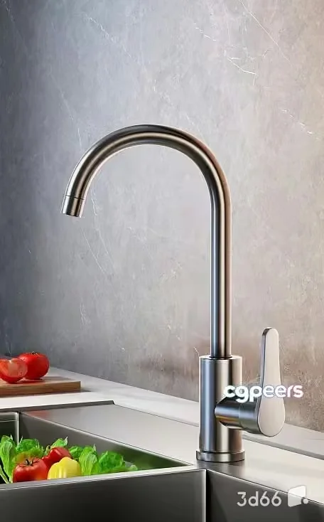 Modern Kitchen Sink 3D Model – 19973 – VRAY Render