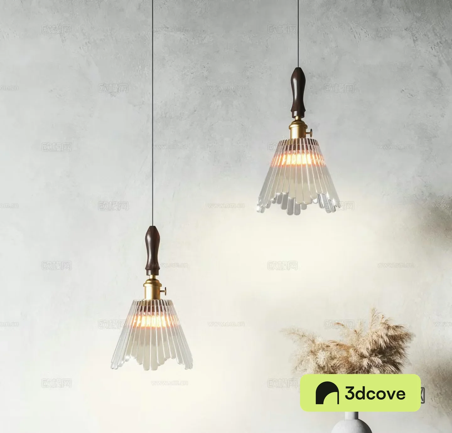 Badminton chandelier glass chandelier