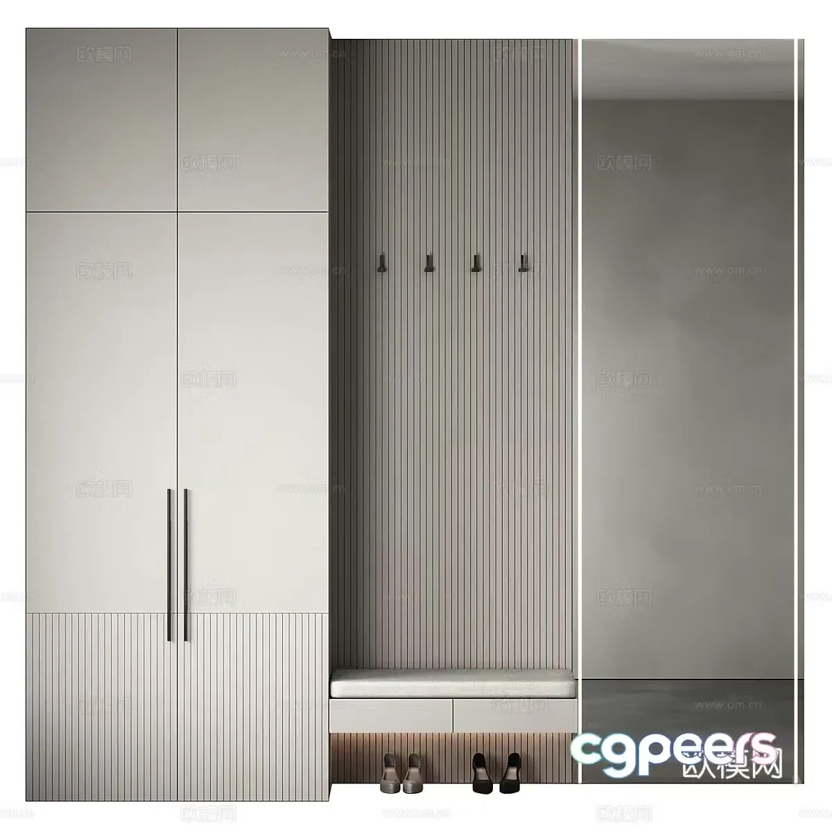 Corridor Set 303d Model