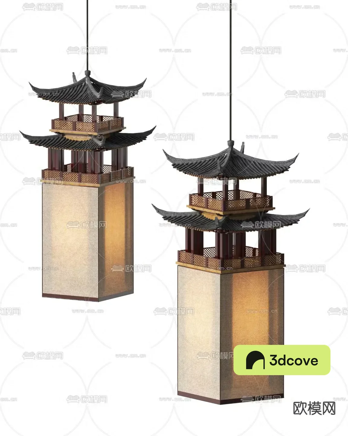 New Chinese Chandelier Tower Chandelier