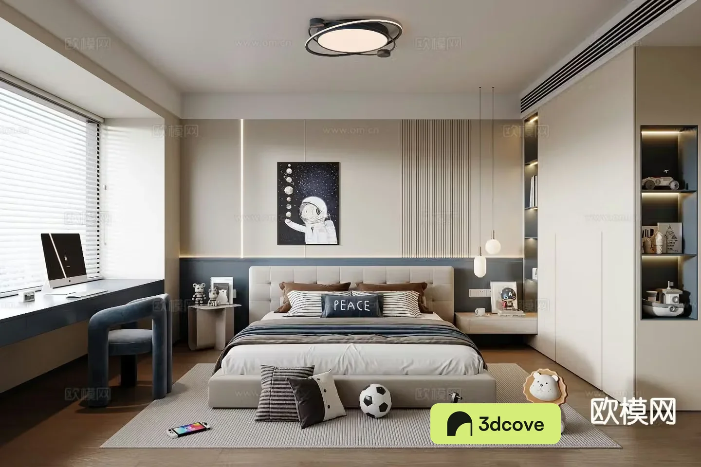 Modern boy’s room children’s room