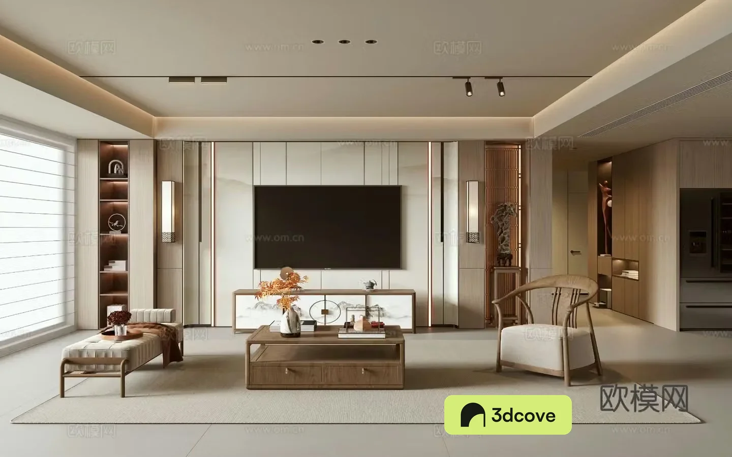 New Chinese living room
