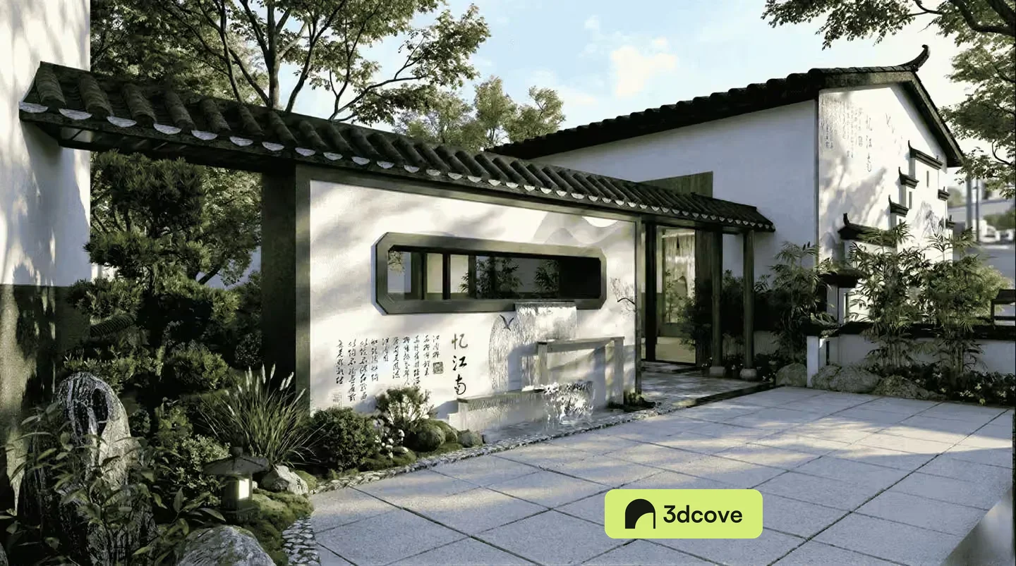 A Traditional Chinese-Style Building