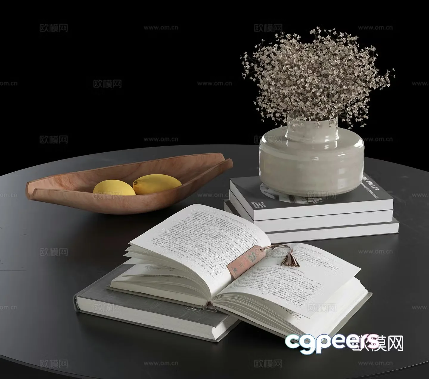 Modern jewelry ornaments 3d model