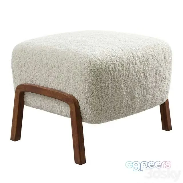 3ds Max Free – &Tradition Wulf Pouf