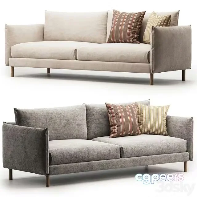 3ds Max Free – Clifton sofa