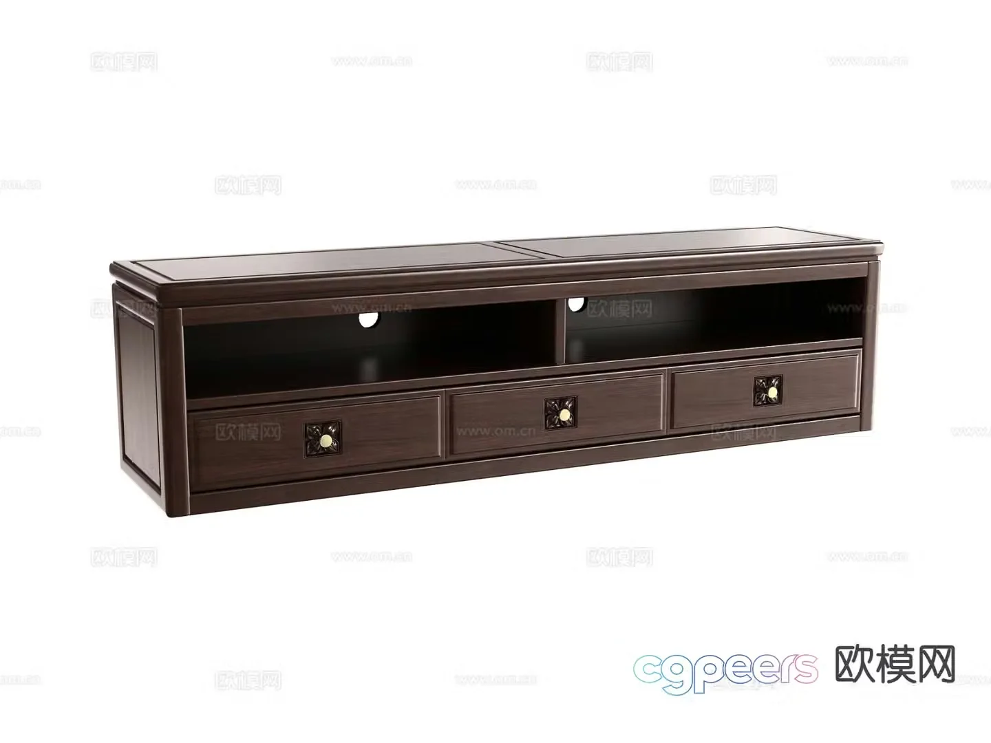 New Chinese style TV cabinet 3d model
