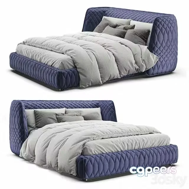 3ds Max Free – Moroso Redondo Bed