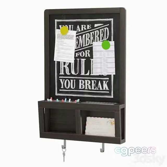 3ds Max Free – IKEA LUNS Board