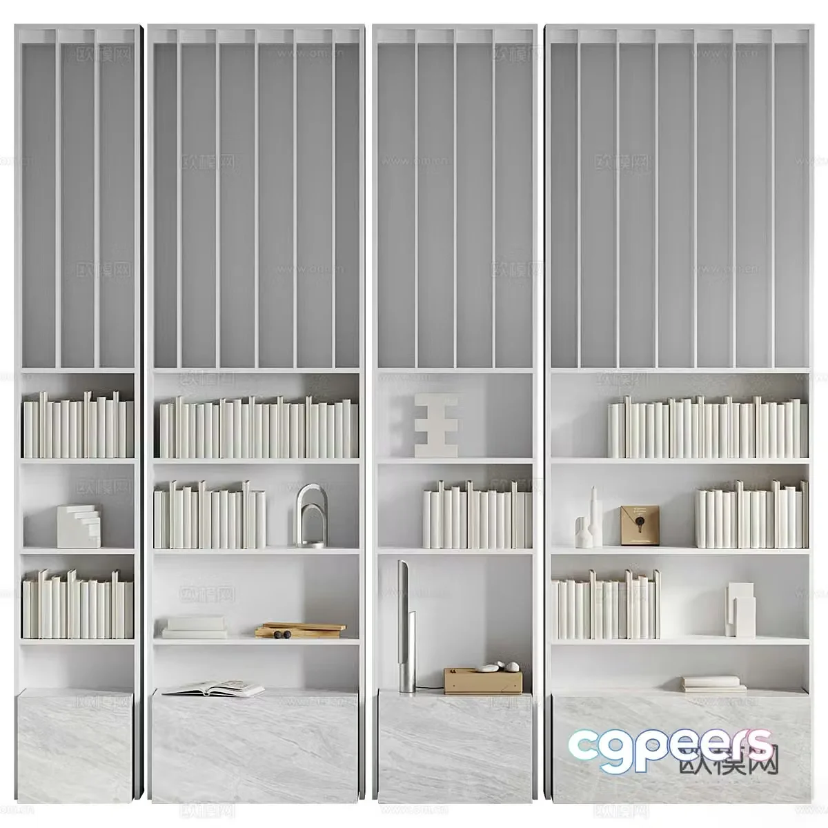 Bookcase 3d model