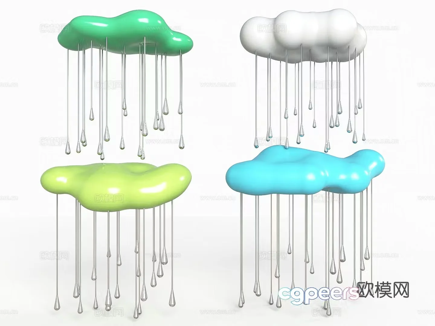 Modern cloud sketch Raining clouds Modern cloud beauty clouds Cloud sculpture Cloud Cloud Gallery 3D model