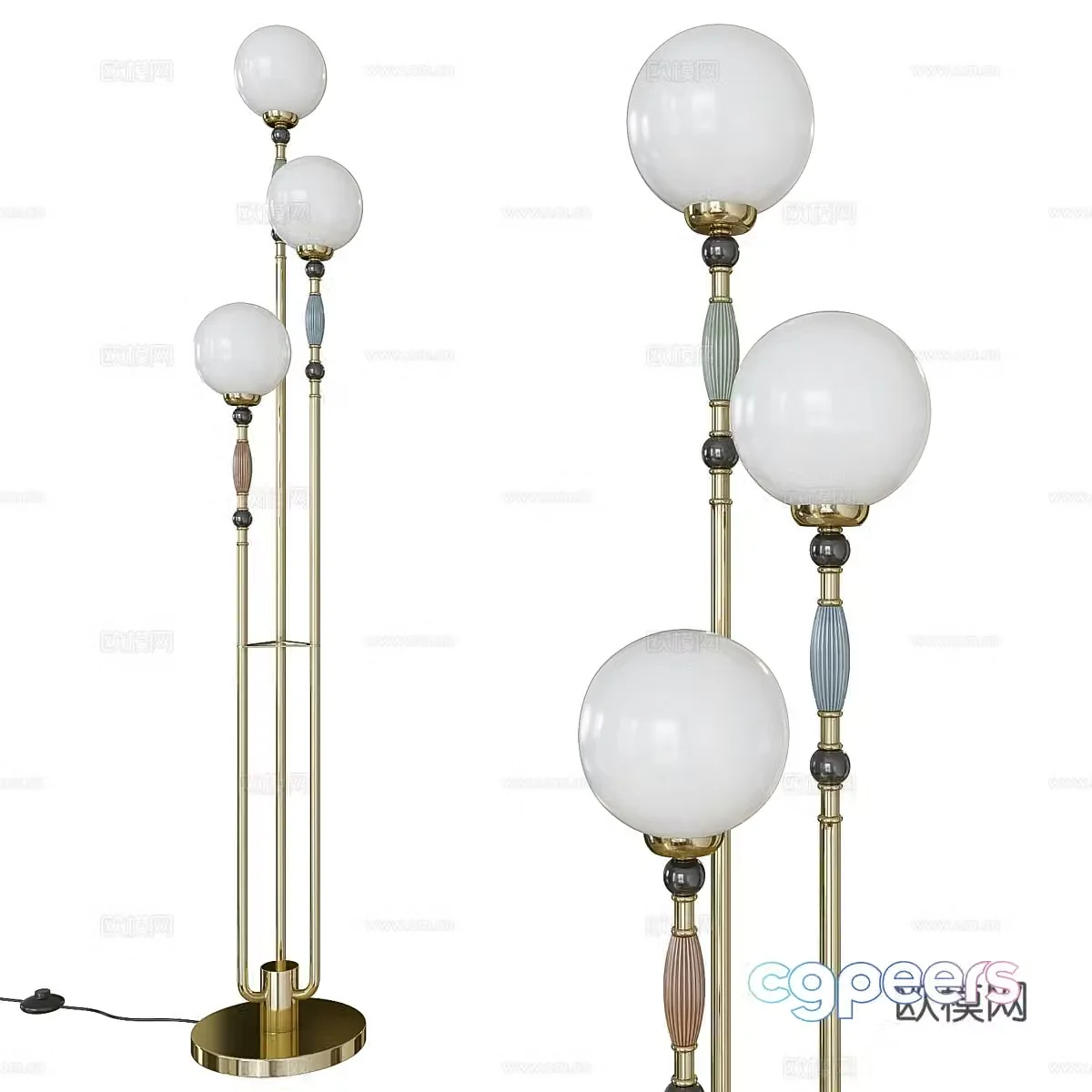 Floor lamp 3d model