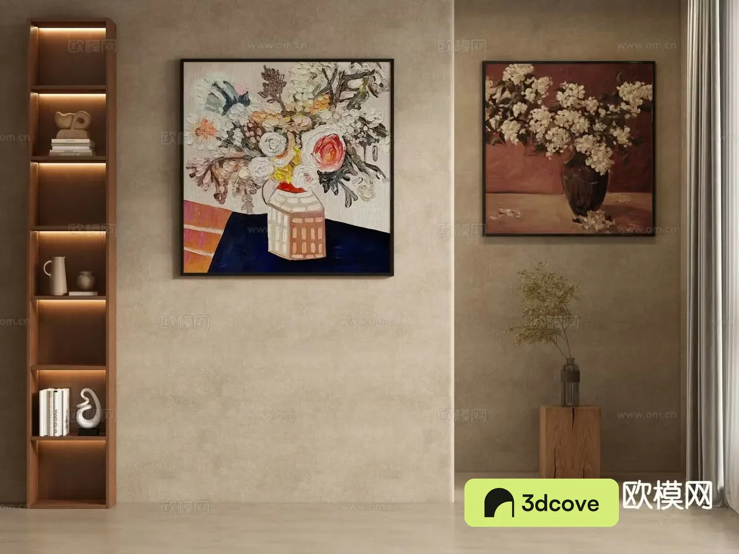 Medieval style decorative painting hanging painting
