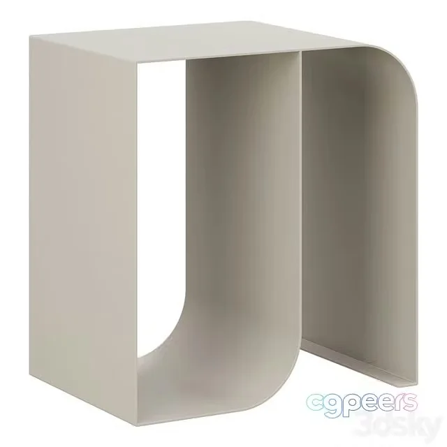 3ds Max Free – Coffee table Ondule La Redoute
