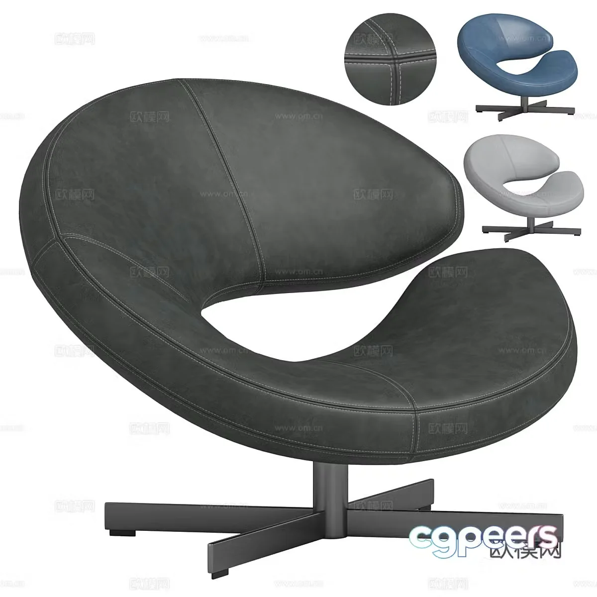 Leisure chair 3d model