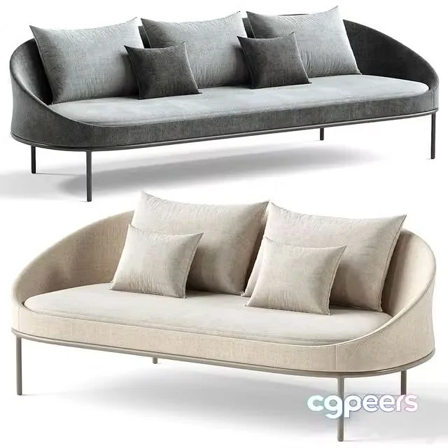 3ds Max Free – Dor outdoor sofa