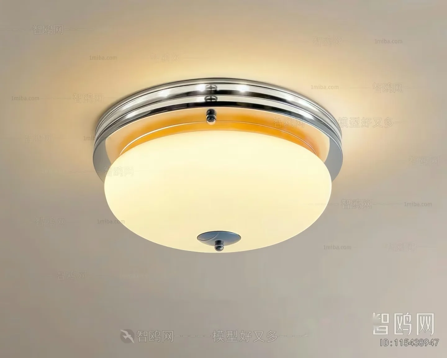 Gold Light Fixture 3D Model – 20619 – CORONA Render