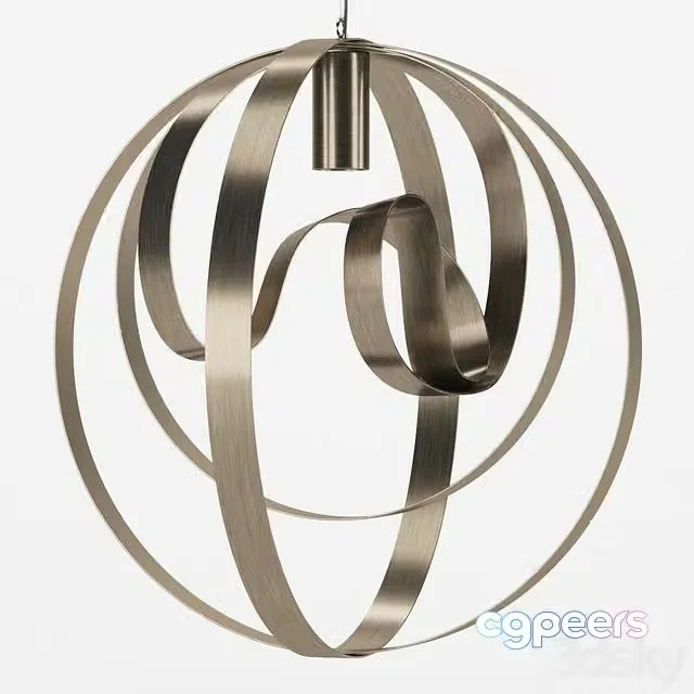 3ds Max Free – Pendant lamp Сantori Rodin