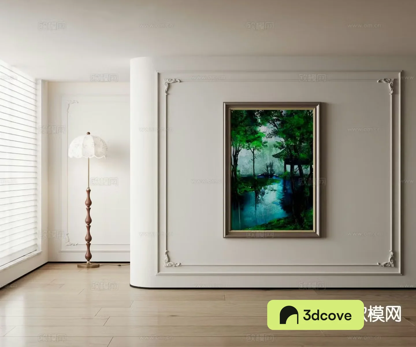 American oil painting landscape painting decorative painting