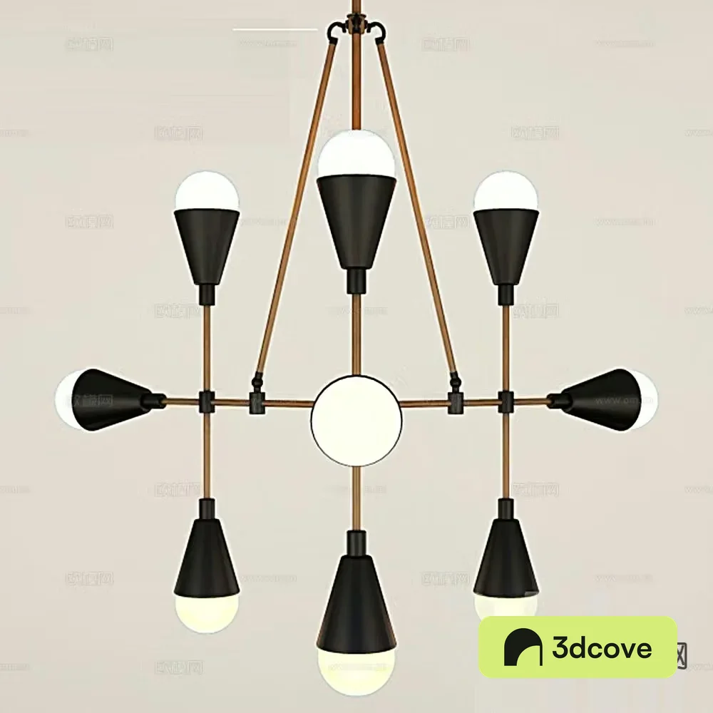 Japanese chandelier art chandelier