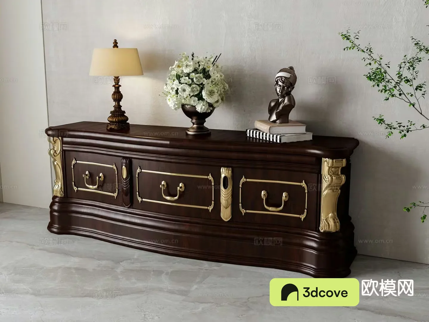 American TV cabinet