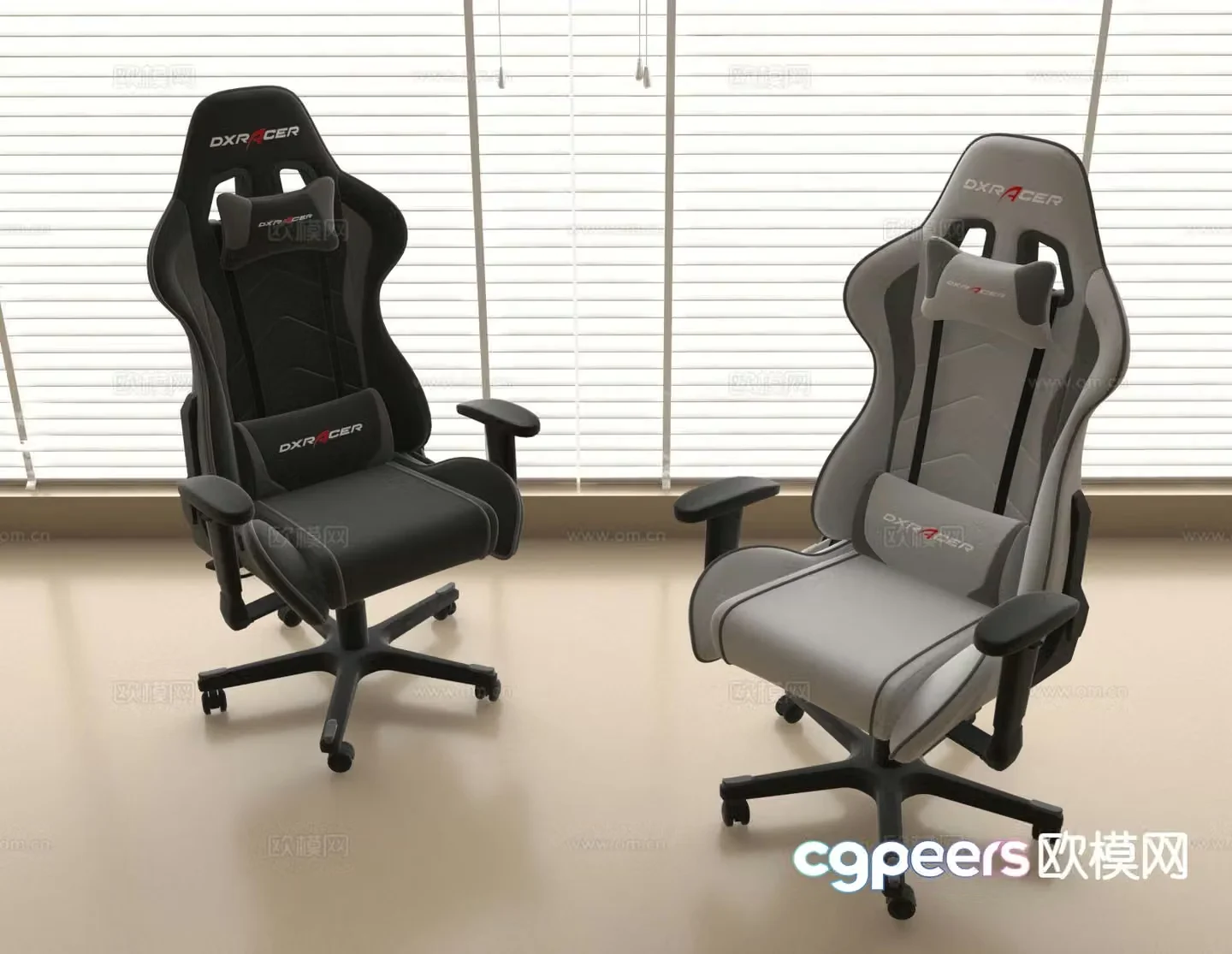 Office chair swivel chair gaming chair computer chair 3d model