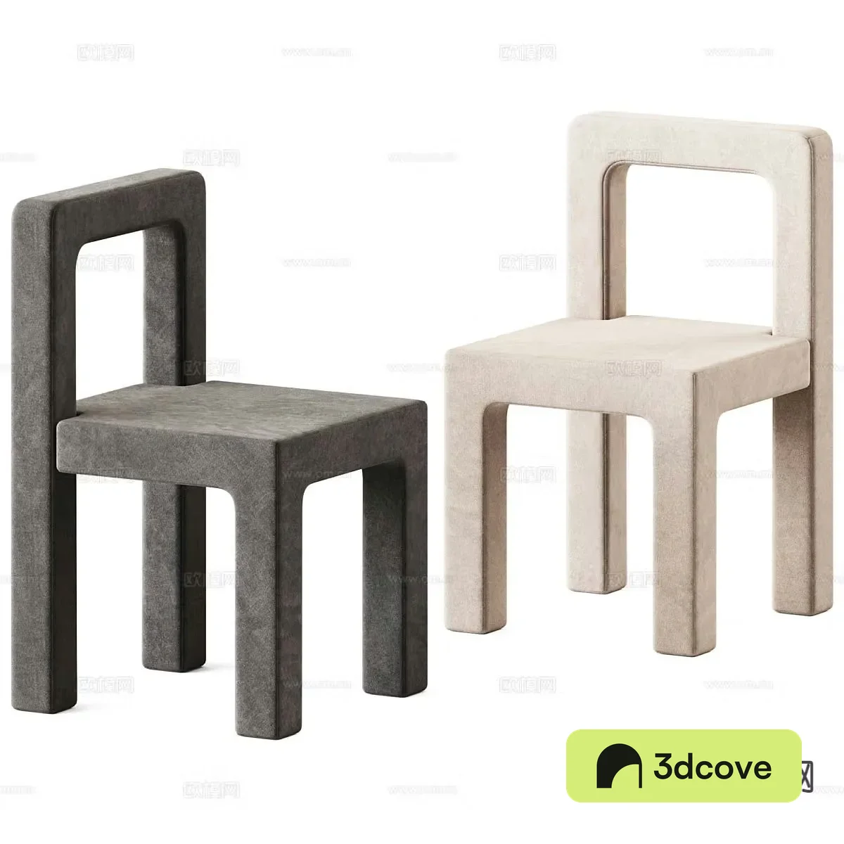 Modern dining chair single chair