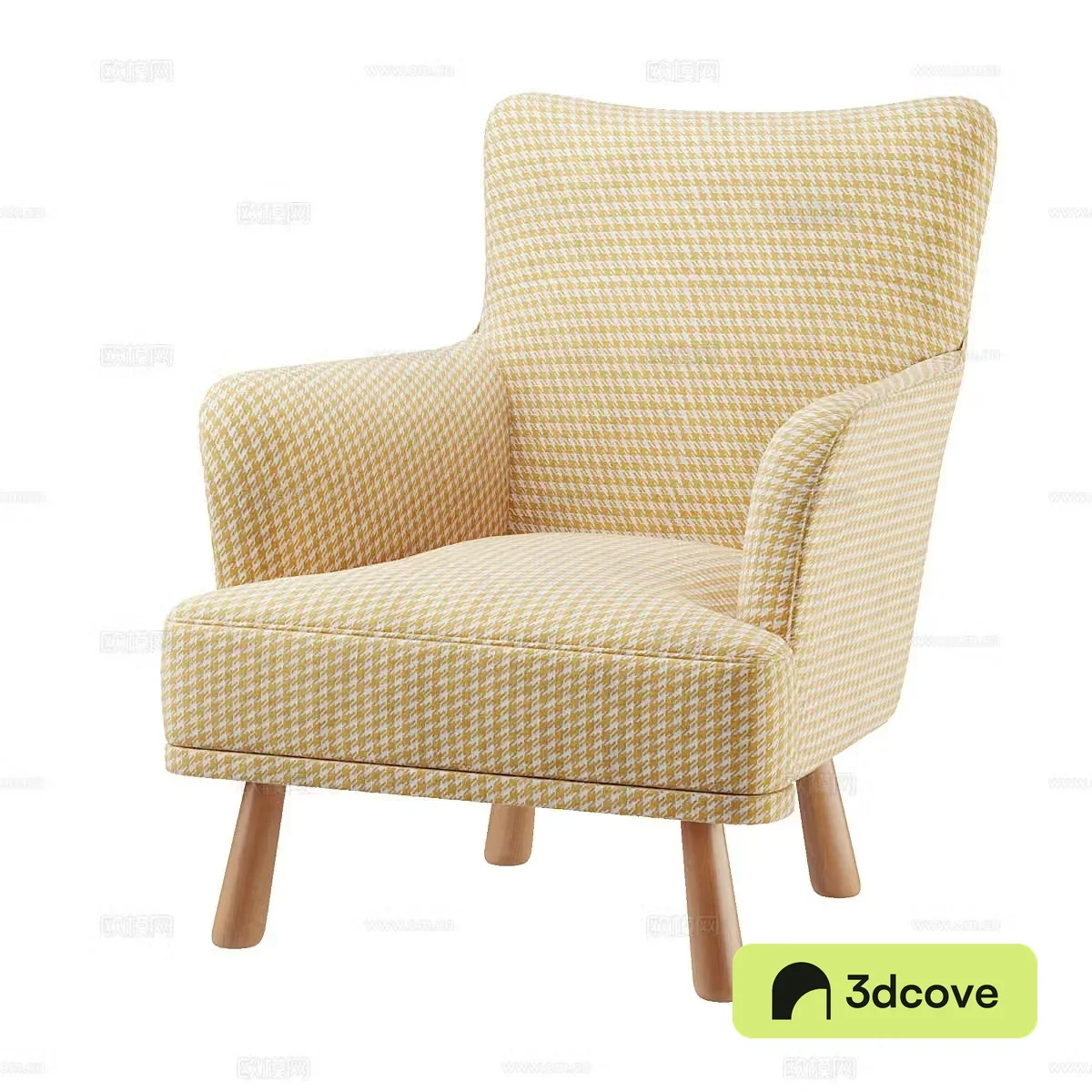 Fabric single sofa Fabric single chair Fabric casual chair Fabric backrest chair Fabric lounge chair