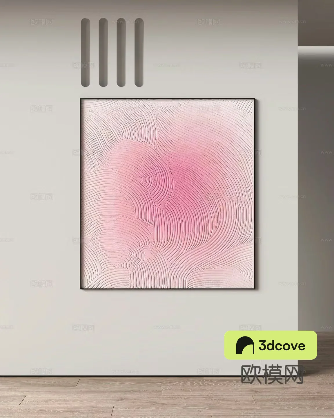 Modern decorative hanging painting