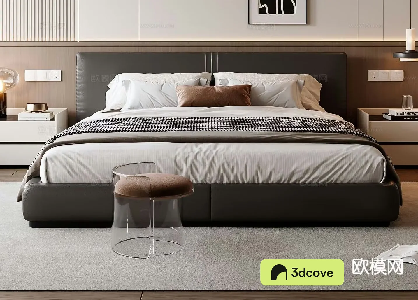 Italian double bed