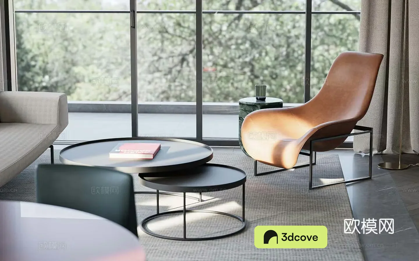 Modern chair leisure chair