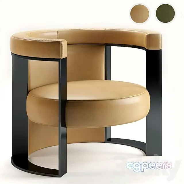 3ds Max Free – FENDI CASA Armchairs ROGER
