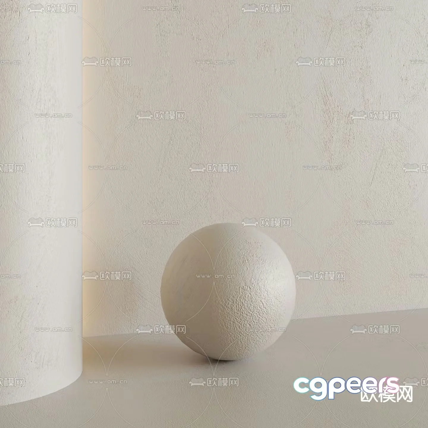 Modern wall art paint 3d model