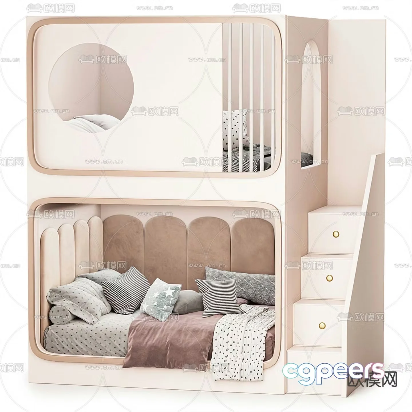 Children’s bed 3d model