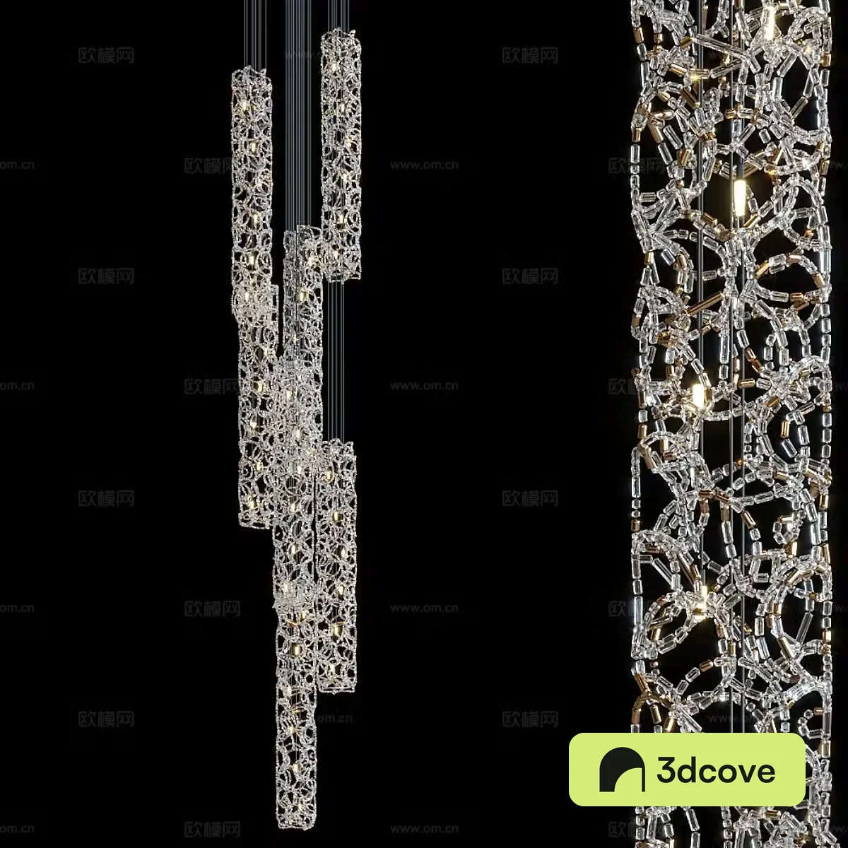New Chinese style decorative chandelier