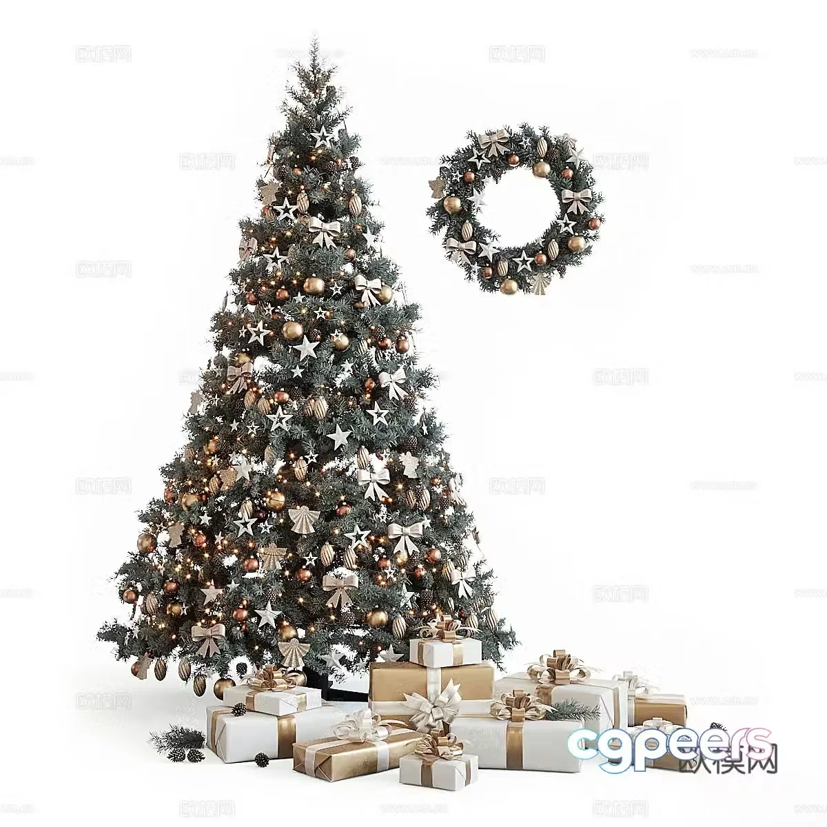 New Year tree 3d model