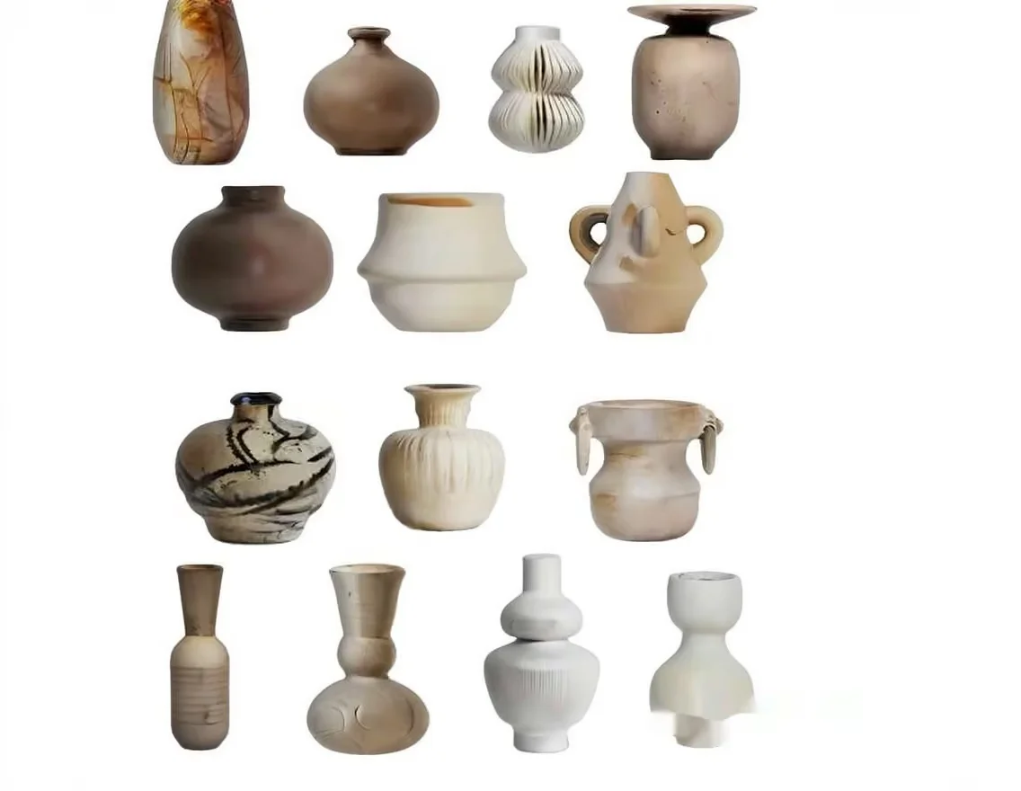 Vases Various Shapes And Styles 3D Model – 20573 – VRAY Render