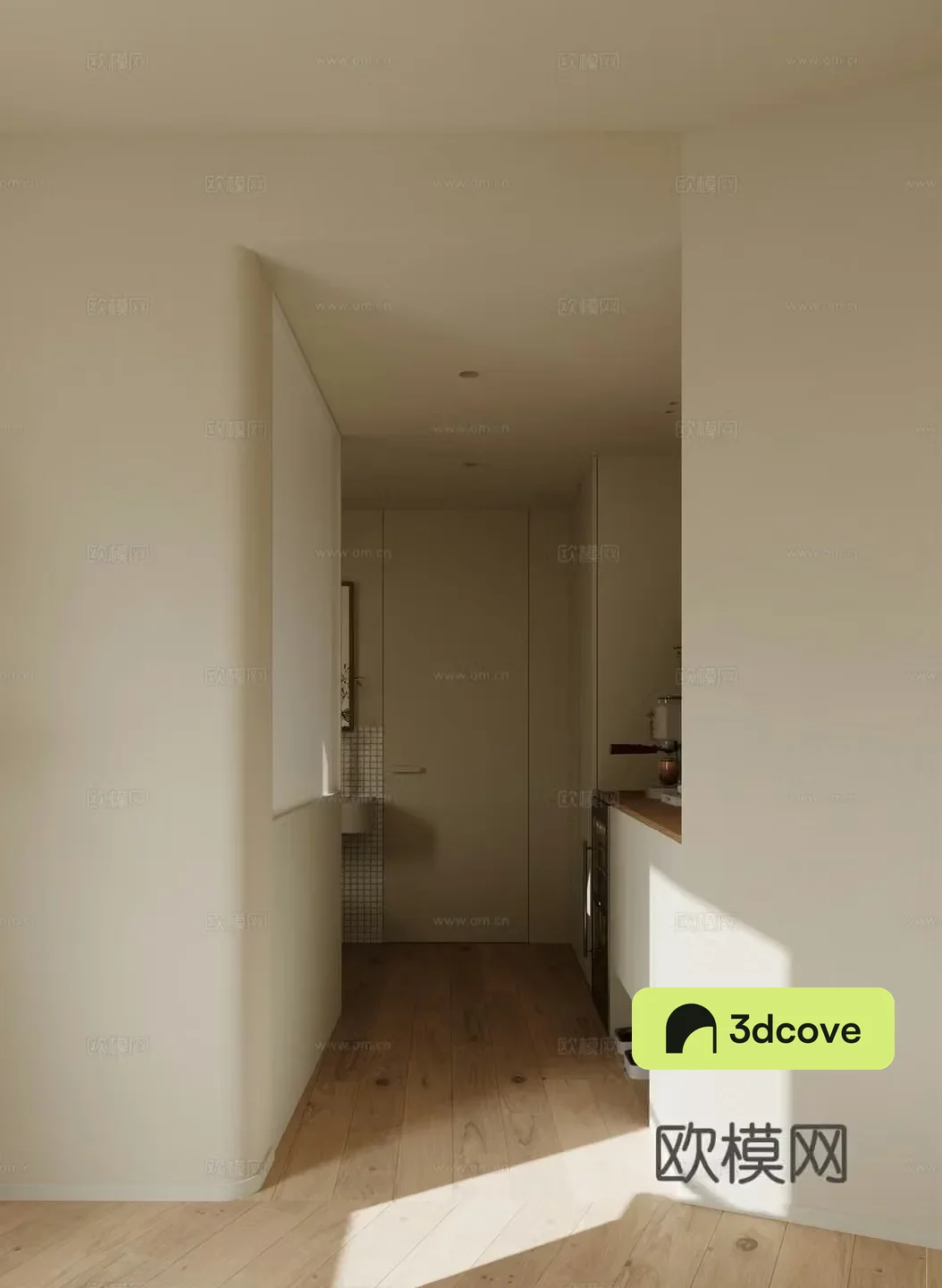 Modern entrance hallway